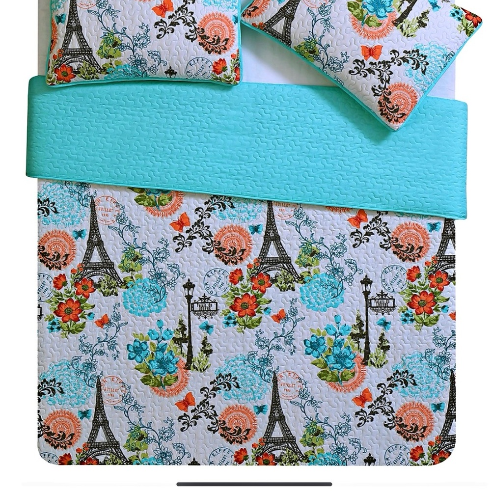 Réversible quilts.